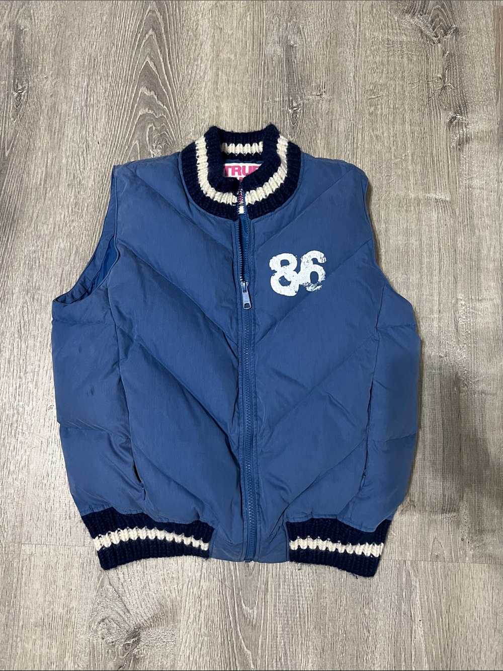 Vintage Victoria’s Secret Blue Down vest size M/L